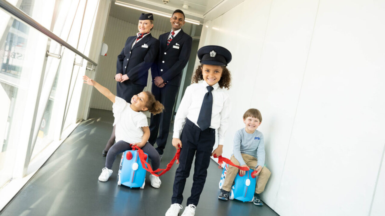 Hello globetrotting tots! British Airways teams up with Trunki for its young flyers