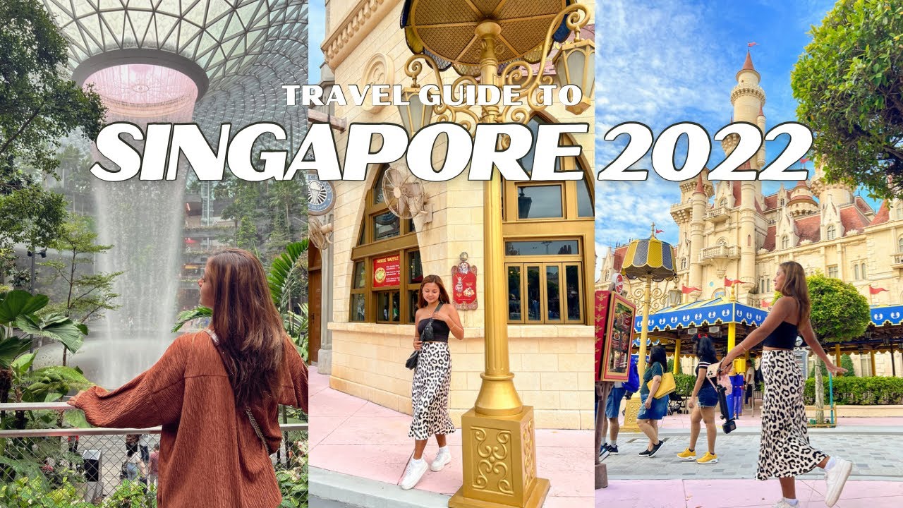 SINGAPORE 2022 🇸🇬 | TRAVEL Guide to Universal Studios, Gardens by the Bay, Merlion Park 🌏💖💫