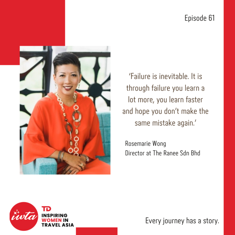 IWTA speaks with Rosemarie Wong Director at The Ranee Sdn Bhd